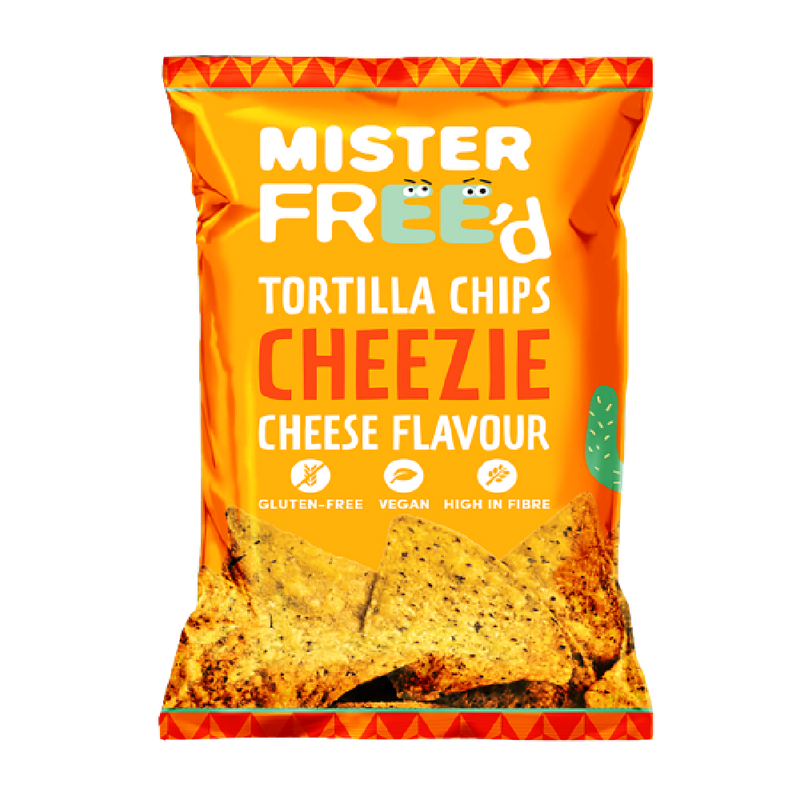 MISTER FREE'D Tortilla Chips with Vegan Cheese 135G - Longdan Official