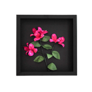 Paper Flowers Shadow Box 25x25 - Confetti - Longdan Official