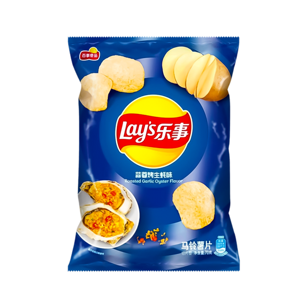 LAY'S Crisps - Garlic Oyster Flavour 70g - Longdan Official