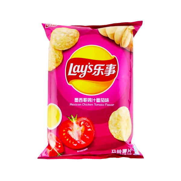 LAY'S Crisps - Mexico Tomato Chicken Flavour 70g - Longdan Official