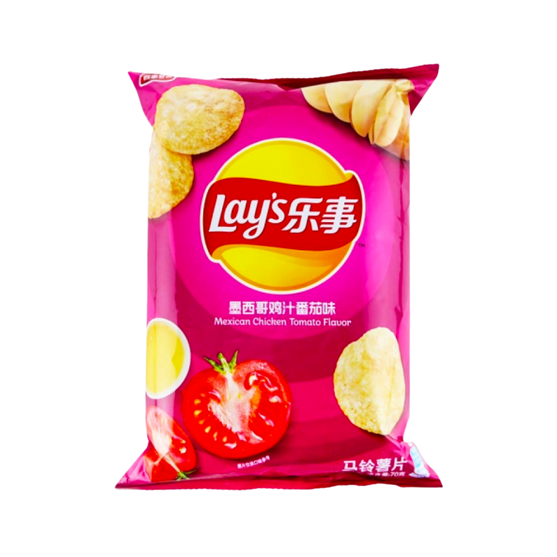 LAY'S Crisps - Mexico Tomato Chicken Flavour 70g - Longdan Official