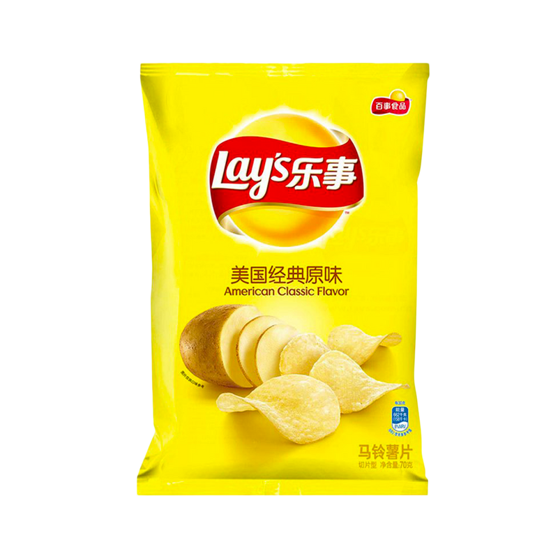 LAY'S Crisps - Original Flavour 70g - Longdan Official
