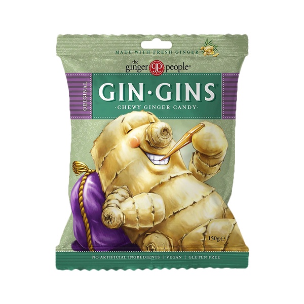 GINGER PEOPLE Gin Gin Original Ginger Chews 150g - Longdan Official