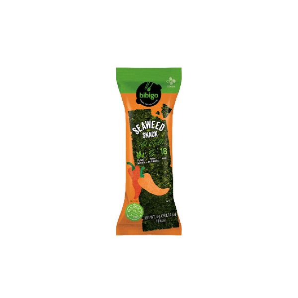 CJ BIBIGO Seaweed Snack Hot Chilli 4g