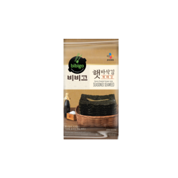 CJ BIBIGO Seasoned  Sesame Seaweed Snacks 5g