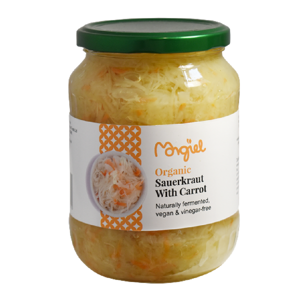 MORGIEL Organic Sauerkraut With Carrot 680g - Longdan Official