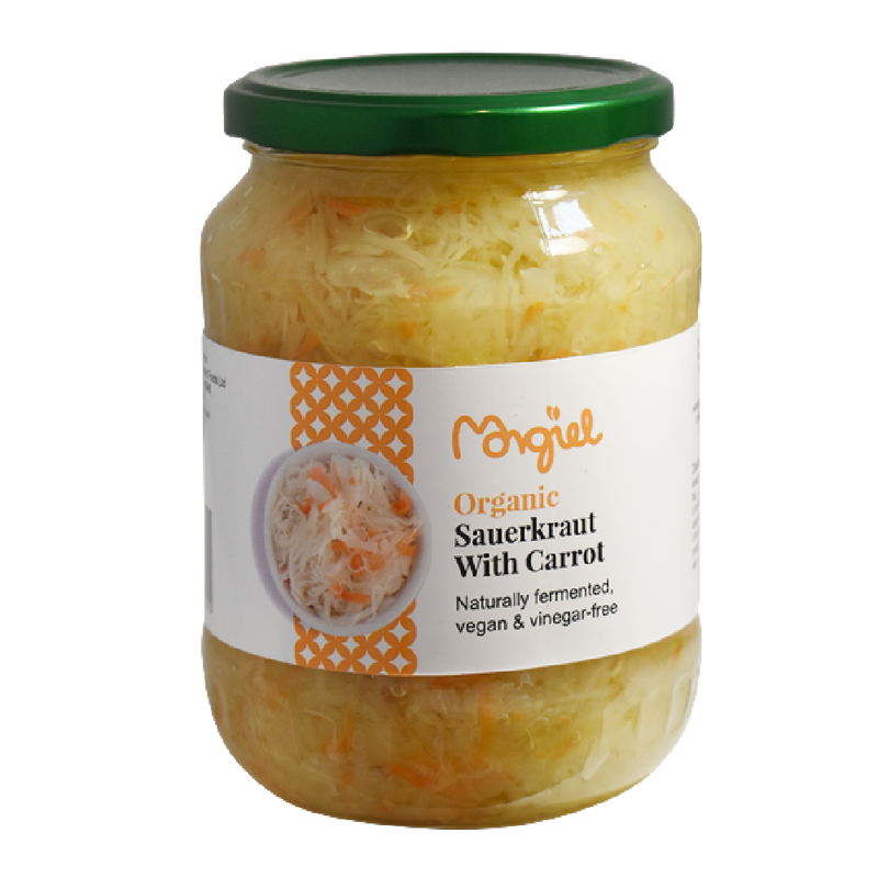 MORGIEL Organic Sauerkraut With Carrot 680g - Longdan Official