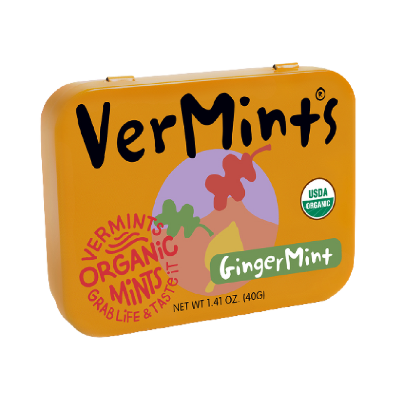 Vermints Mints VERMINTS Organic Ginger Mints 40g