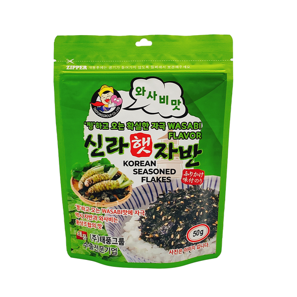 TAEPOONG Laver Flakes Wasabi Flavour 50g