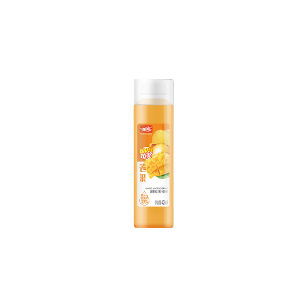 HUA HUANG Mango Fruit Juice With Bits 428ml