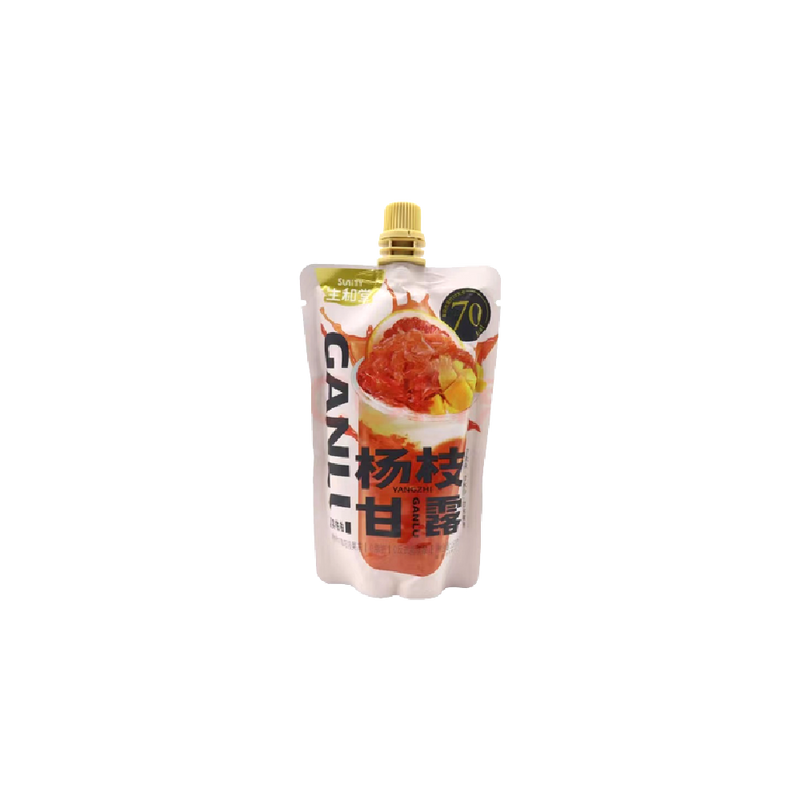 SHENG HE TANG Fruit Jelly With Chilled Mango Sago Cream With Pomelo - Grapefruit Flavour 150g