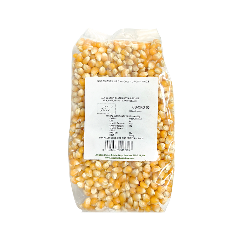 The Plantbase Store Organic Popping Corn 500g - Longdan Official
