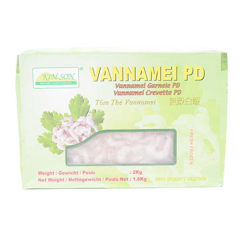 HQ Vanamei Prawn PD IQF 100/200 1.6kg (2kg GW) (Frozen) - Longdan Online Supermarket