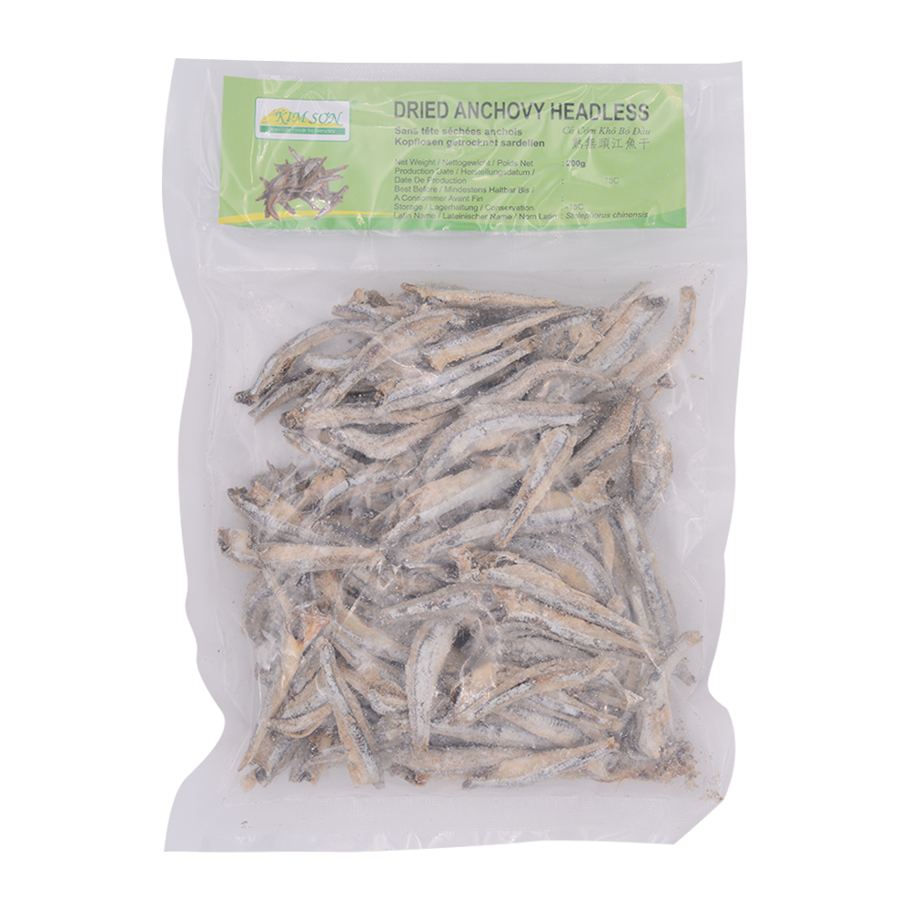 Kim Son Dried Anchovy Headless 200g (Frozen)