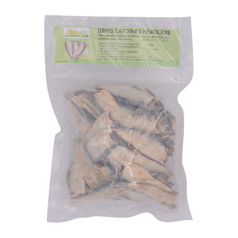 Dried Sardine Headless 200g (Frozen) - Longdan Online Supermarket