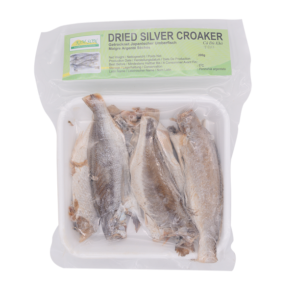 Kimson Dried Silver Croaker 200g (Frozen) - Longdan Online Supermarket
