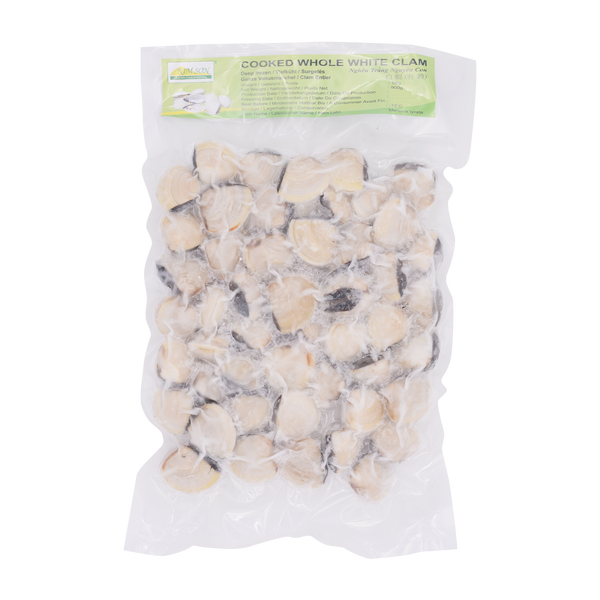 Kim Son Whole White Clam 1kg (Frozen) - Longdan Online Supermarket