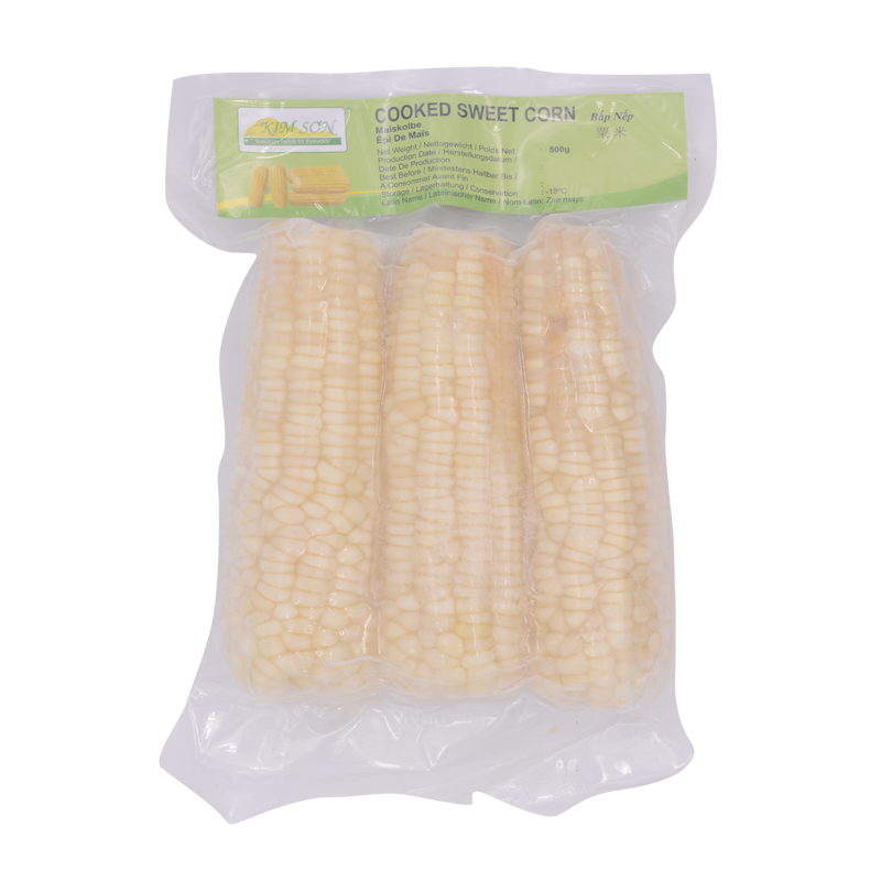 Kim Son Cooked Sweet Corn 500g (Frozen) - Longdan Online Supermarket