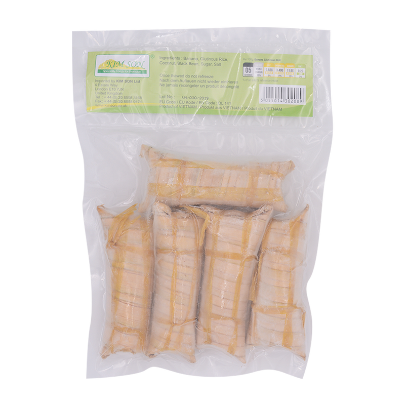 Banana Glutinous Roll 500g (Frozen) - Longdan Online Supermarket