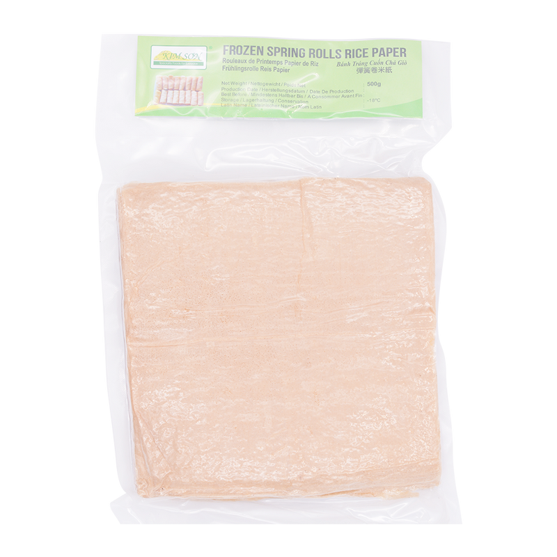 Frozen Spring Roll Rice Paper 500g (Frozen) - Longdan Online Supermarket