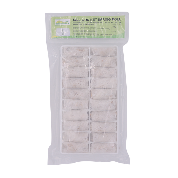 Seafood Net Spring Roll 500g (Frozen) - Longdan Online Supermarket