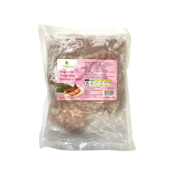 THE PLANTBASE STORE Vegetarian HK Barbeque Meat 500g (Frozen) - Longdan Official