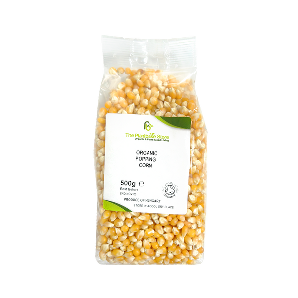 The Plantbase Store Organic Popping Corn 500g - Longdan Official