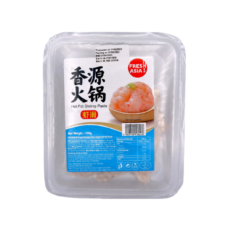 FRESHASIA Premium Raw Hotpot Shrimp Paste 150g (Frozen) - Longdan Official