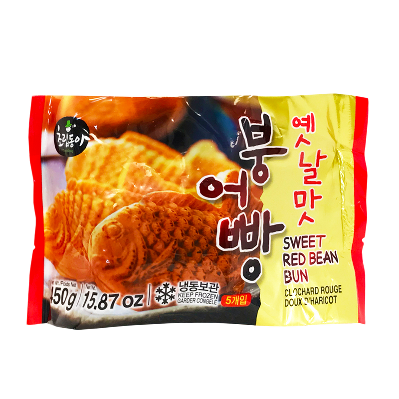 CHORIPDONG Sweet Red Bean Bun 450g (Frozen) - Longdan Official
