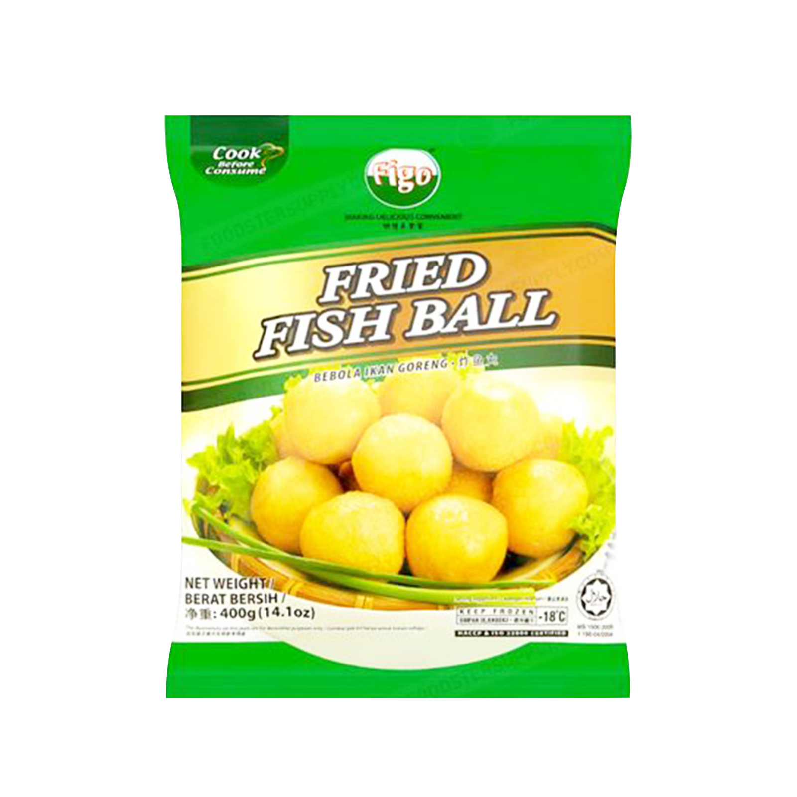 Figo Fried Fish Ball 400g (frozen)