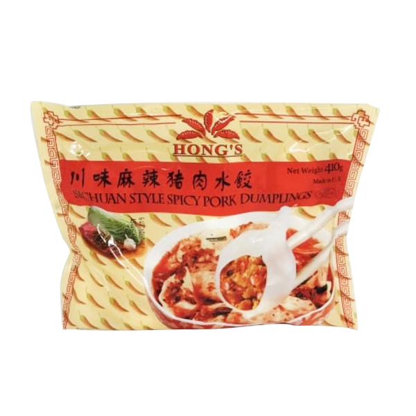 HONG'S Sichuan Spicy Pork Dumplings 410g (Frozen) - Longdan Official