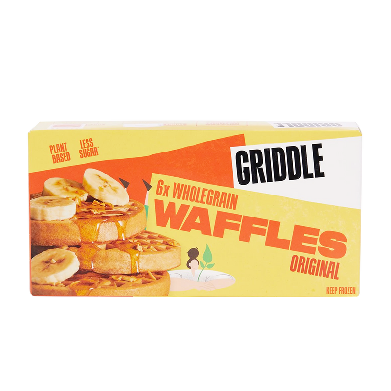 GRIDDLE Original Wholegrain Waffles 192g (Frozen) - Longdan Official