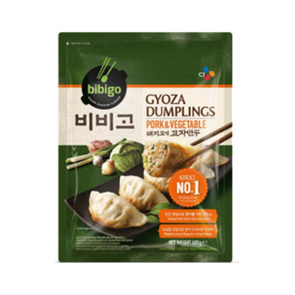 CJ Bibigo Gyoza Pork&Vegetable 600g (Frozen) - Longdan Official Online Store