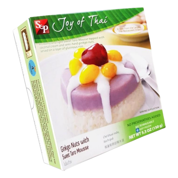 S&P Gingko Nut With Sweet Taro Mousse 150g (Frozen)