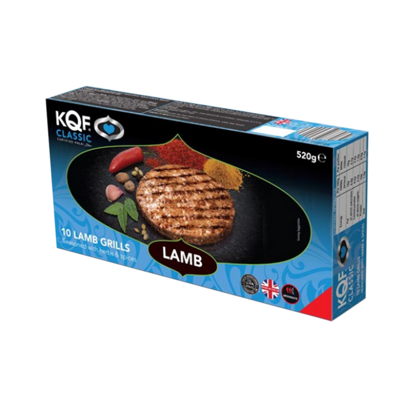 KQF Classics Lamb Grills 520g (Frozen) - Longdan Official
