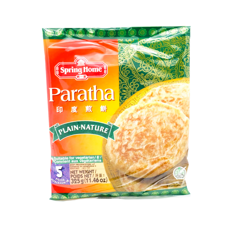 SPRING HOME Plain Roti Paratha 320g (Frozen)