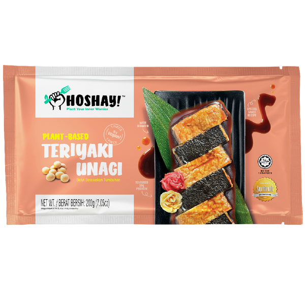 HOSHAY Plantbased Teriyaki Unagi 200g (Frozen) - Longdan Official