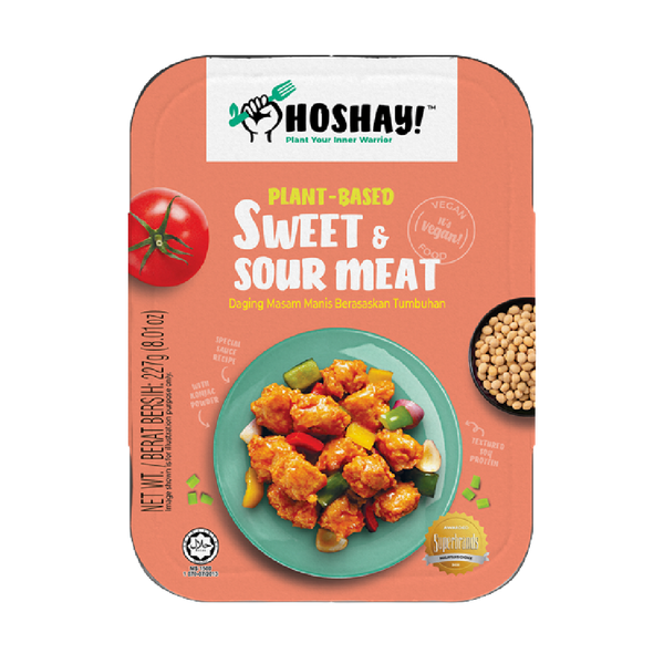 HOSHAY Plantbased Sweet & Sour Meat 227g - Longdan Official