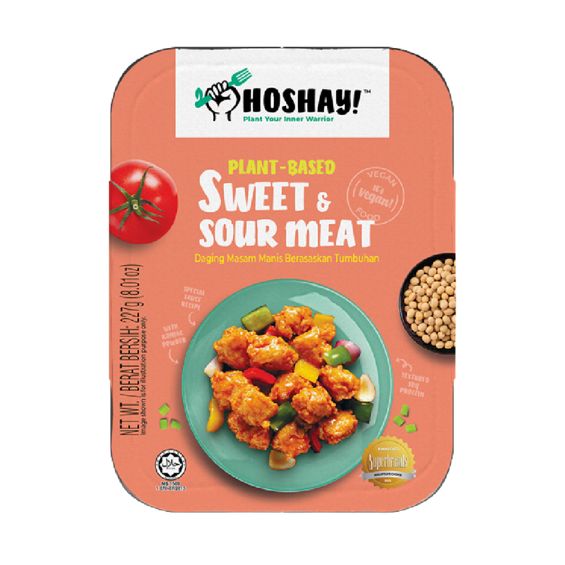 HOSHAY Plantbased Sweet & Sour Meat 227g - Longdan Official