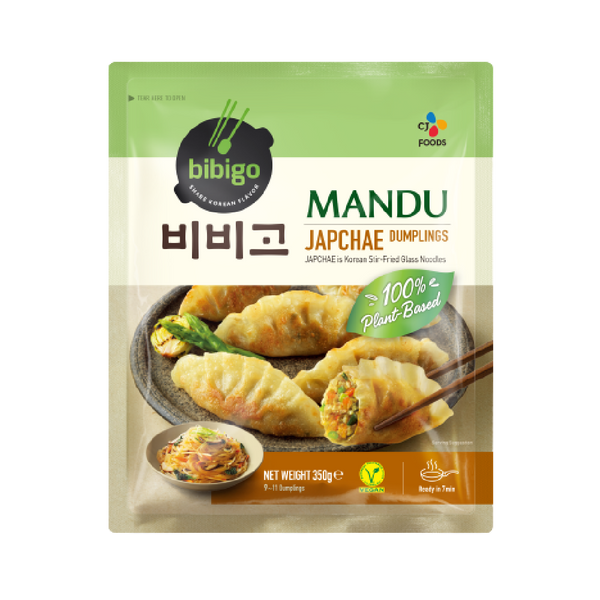 CJ BIBIGO Original Dumplings Plant-Based Japchae 350g (Frozen) - Longdan Official