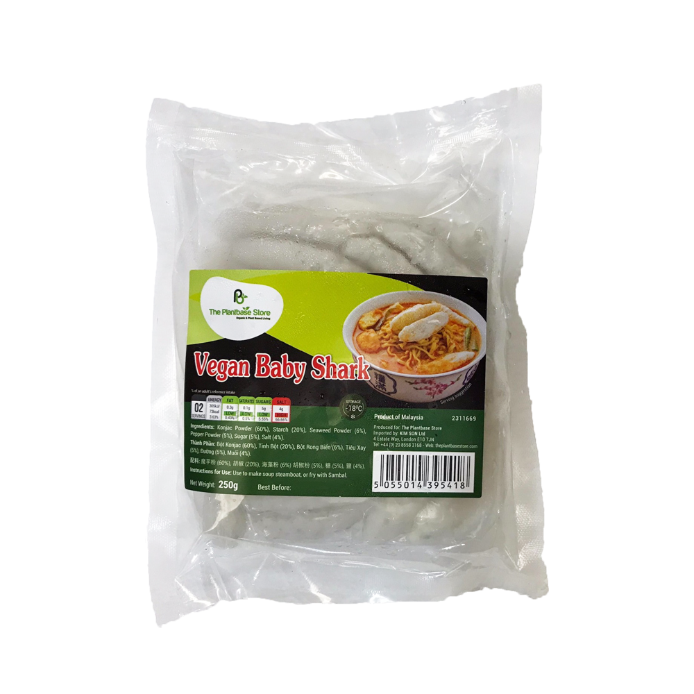 The Plantbase Store Vegan Baby Shark 250G (Frozen) - Longdan Official Online Store