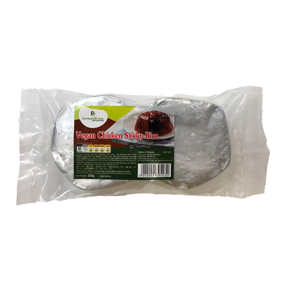 The Plantbase Store Vegan Chicken Sticky Rice 250G (Frozen) - Longdan Official Online Store