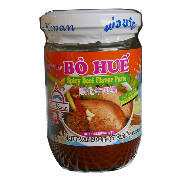 POR KWAN Spicy Beef Flavor Paste 200g - Longdan Official Online Store