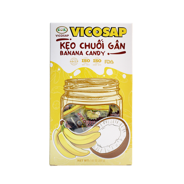 Vicosap Banana Candy 200g (Case 30) - Longdan Official