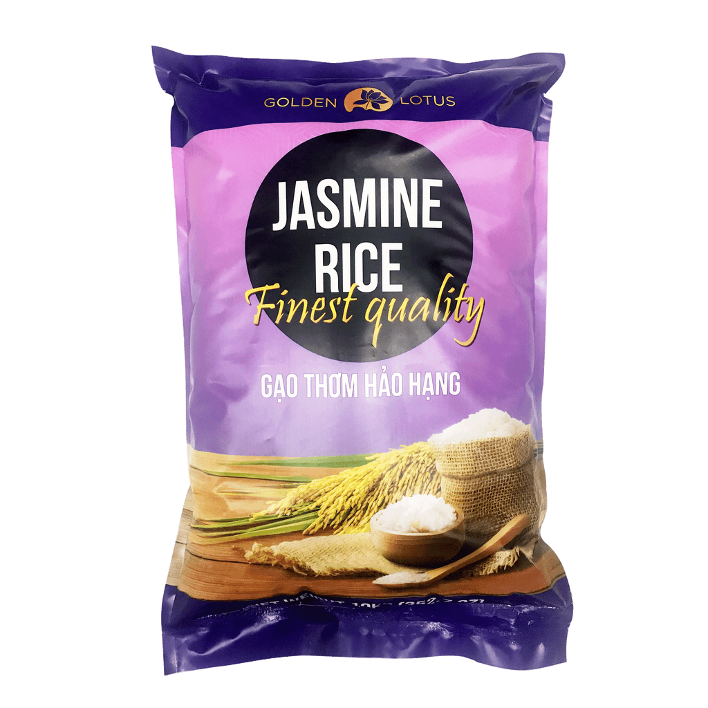 Golden Lotus Jasmine Rice 10kg - Longdan Online Supermarket
