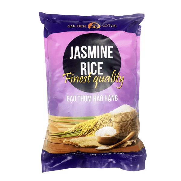 Golden Lotus Jasmine Rice 10kg - Longdan Online Supermarket
