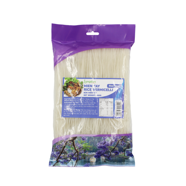 Longdan Mien Tay Rice Vermicelli 1.0mm 400g (Case 25) - Longdan Official