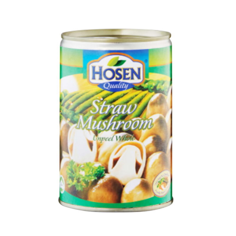 HOSEN Straw Mushroom - Unpeel (Whole) 425g - Longdan Official Online Store