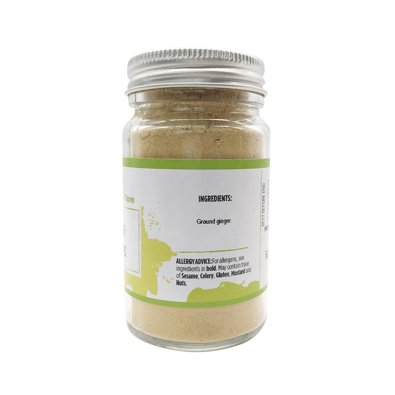 The Plantbase Store Ginger Ground 50g - Longdan Official Online Store