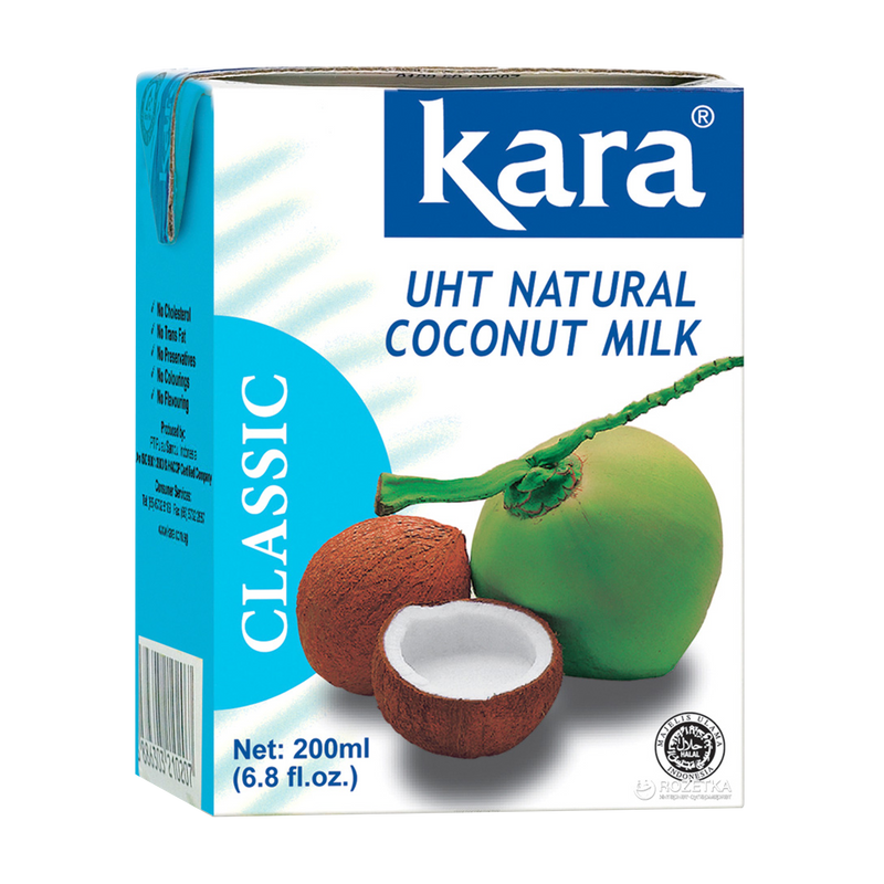 Kara Kokosmælk Classic UHT 200ml - Longdan Online Supermarket